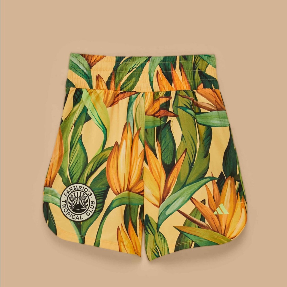 Adidas x Farm Rio Birds Of Paradise Semi Spark Short XL NWT